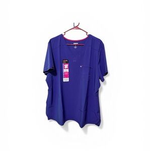 Scrubstar Women's Purple Scrub Top